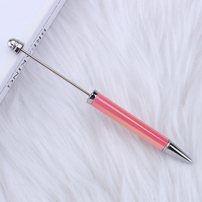 Beadable Pen UV Electroplating Rainbow Color Opal Shimmer 10pcs 13