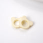 Glossy Painted 22mm Hollow Mickey Head Acrylic Bead Frame 50pcs 10