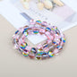 Mermaid Round Glass Beads 6mm Matte Pastel Jewel Tones 40pcs 15