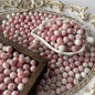 Crackle Round Glass Beads 10mm Imitation Porcelain Pastel Colors 120pcs 15