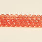 Faceted Round Glass Beads 10mm Clear Pastel Colors 50pcs 16