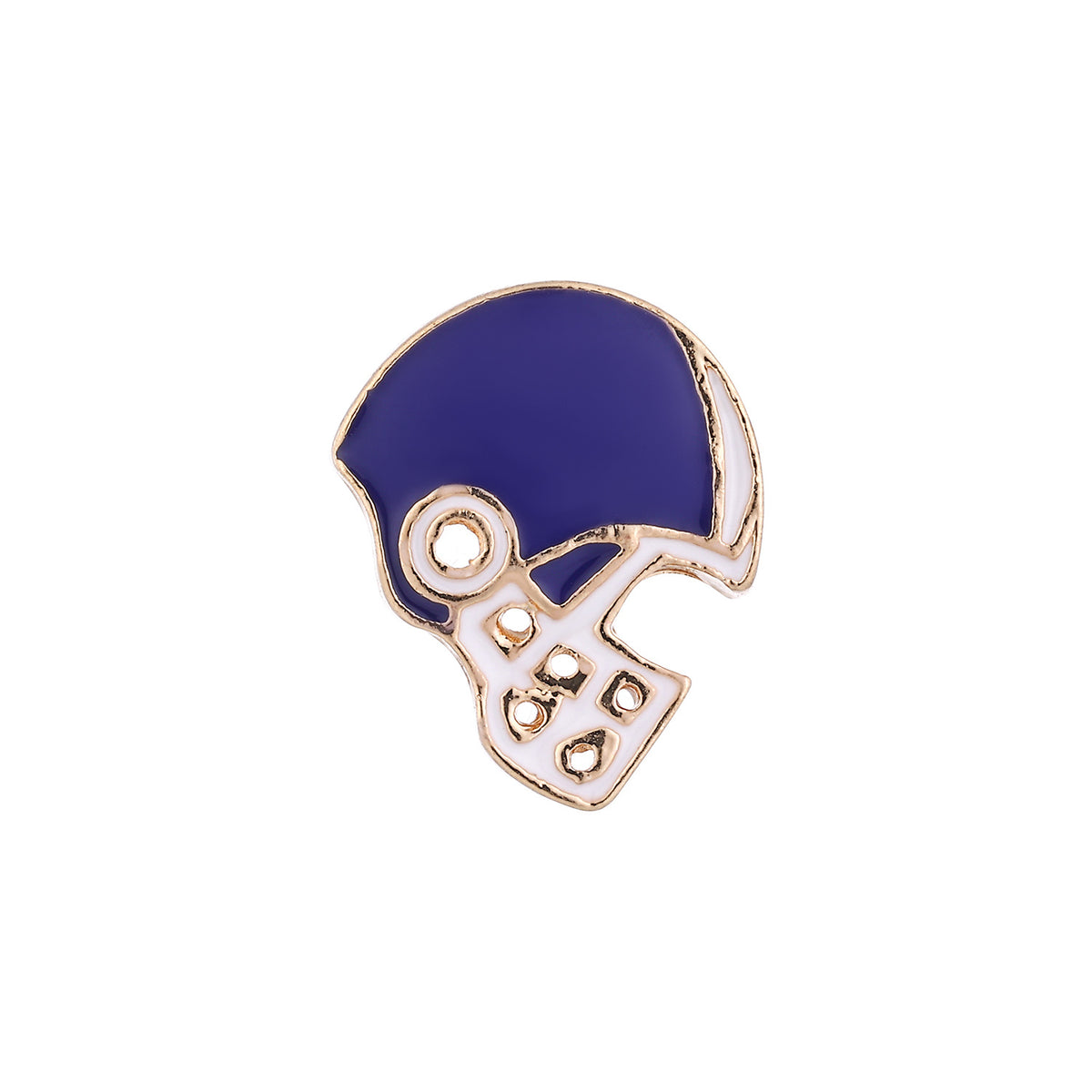 Rugby Series Metal Beads Enamel Painted Zinc Alloy 50pcs 6