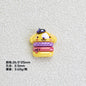 Sanrio Series Burger Resin Beads Glossy Pastel Colors 20pcs 10
