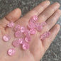 Czech Glass Beads Flat Pumpkin 9.5mm Translucent Orange 40pcs 15