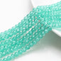 Crackle Round Glass Beads 8mm Monochrome Translucent 200pcs 8