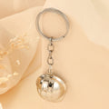 Alloy Hat Keychain Zinc Metal Reflective Minimalist Design