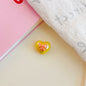 Dual Color Butterfly Bow Heart Acrylic Beads 17mm Glossy Gradient 100pcs 7