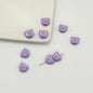 Teddy Bear Metal Beads 10mm Glossy Painted Alloy 10pcs 16
