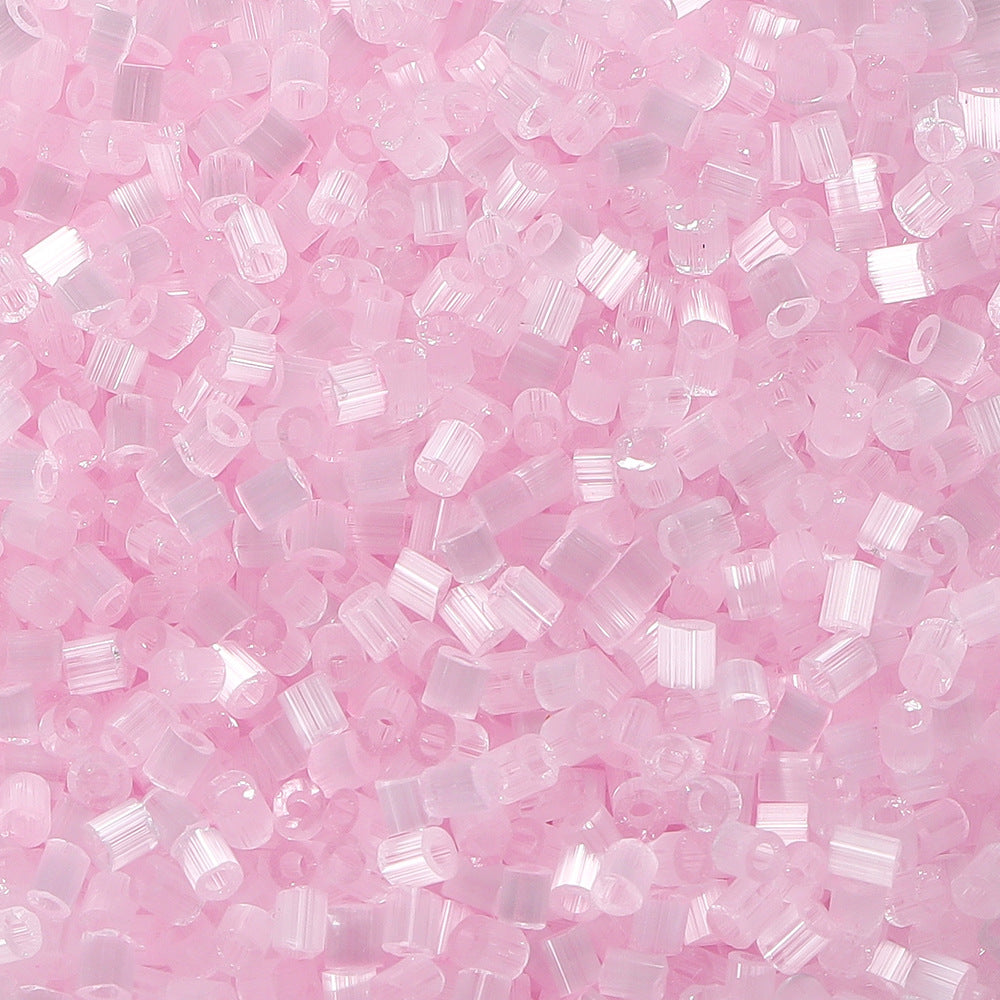Imitation Opal Seed Bugle Glass Beads 2mm Soft Pastel Glow 5000pcs 14
