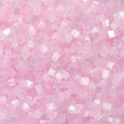 Imitation Opal Seed Bugle Glass Beads 2mm Soft Pastel Glow 5000pcs 14