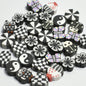 Cartoon Pattern Clay Beads 10mm Multicolor Polymer 200pcs 7
