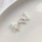 Transparent Butterfly Acrylic Beads 12.4-33mm AB Plating 50pcs 9