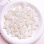 Glow In The Dark Jelly Bear Acrylic Beads 24mm Iridescent Plated 10pcs 6