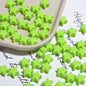 Glow Star Acrylic Beads 11mm Glossy Vibrant Colors 50pcs 14