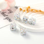 Polymer Clay Cube Rhinestone Beads 16mm Christmas Gift 30pcs 11