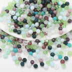 Czech Electroplated Faceted Glass Beads 8mm Soft Shimmer 100pcs 14