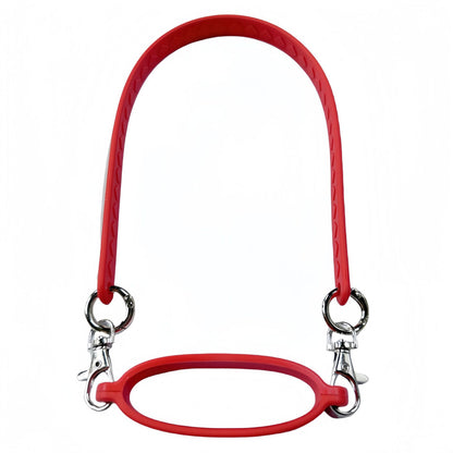 Beadable Silicone Tumbler Chain Holders Flexible Colorful PU Leather 10pcs 28