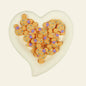 Silicone Focal Beads Mickey Head Polka Dot with Heart Accent 20pcs 13