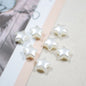 Imitation Pearl Bow Star Series Acrylic Beads Glossy Finish 200pcs 5