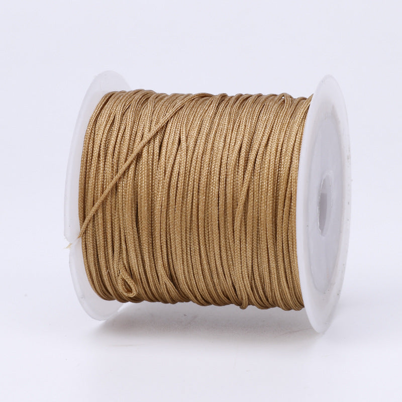 Nylon Thread 0.8mm Diameter 40m Colorful Jewelry Stringing Cord 28