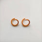 Metal Painted Jump Rings 10mm Baking Finish Colorful 500pcs 7