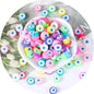 Flat Clay Beads 10mm Color Fruit Cartoon Mixed Design 1000pcs 11