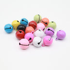 Painted Iron Jingle Bells 14mm Colorful Craft Keychain Accessories 100pcs