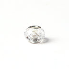 Acrylic Facet Spacer Beads 14mm Large Hole 100pcs 6