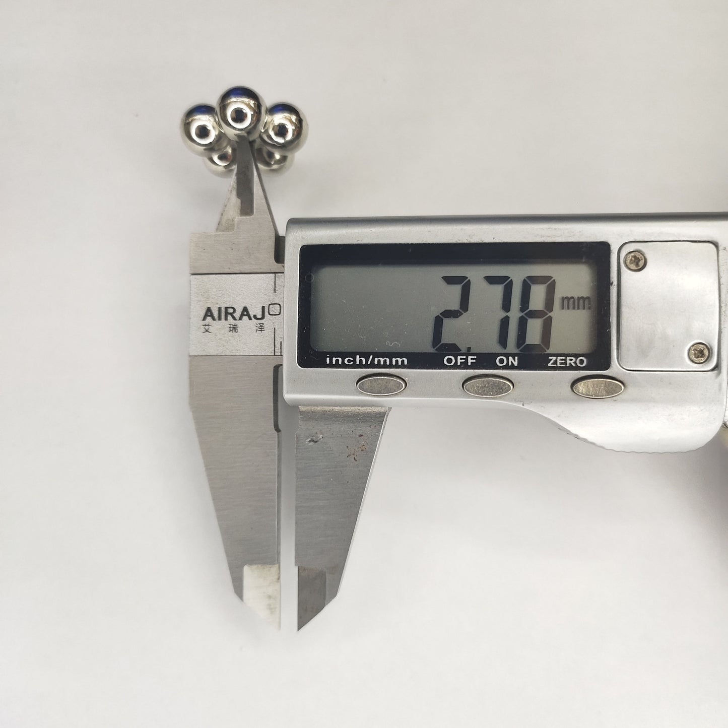 Silver Five Petal Flower Acrylic Beads 19mm CCB Plastic Spacer 100pcs 2