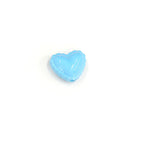 Glossy Painted Lace Heart Acrylic Beads 18mm Colorful Pastel 50pcs 2