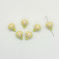 Hot Air Balloon Metal Beads 12mm Painted Alloy 10pcs 10