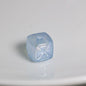 Cross Pattern Acrylic Square Beads 13x15mm Translucent Pastel 20pcs 6