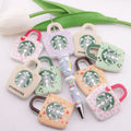 Flat Tote Bag Acrylic Beads Matte Pastel Heart Music Note 10pcs