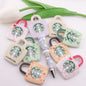 Flat Tote Bag Acrylic Beads Matte Pastel Heart Music Note 10pcs
