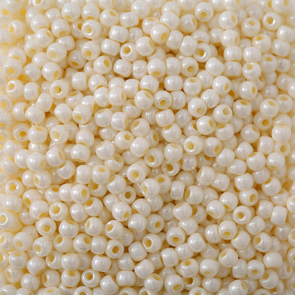 Czech Seed Glass Beads 4mm Glossy Pastel Colors 300pcs 10