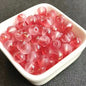 Frosted Round Glass Beads 8mm Pastel Matte Colors 50pcs 14