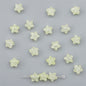 Crackle Star Acrylic Beads 11mm Translucent Glossy 100pcs 13