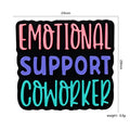 Silicone Focal Beads Emotions Bold Hand Lettered Text 20pcs 2