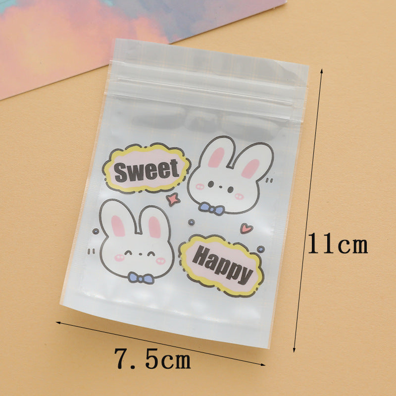 Sanrio Series Zip Lock Plastic Bags Cute Character Design 5pcs 6