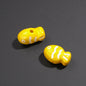 Painted Fish Acrylic Beads 22mm Colorful Cute 20pcs 17