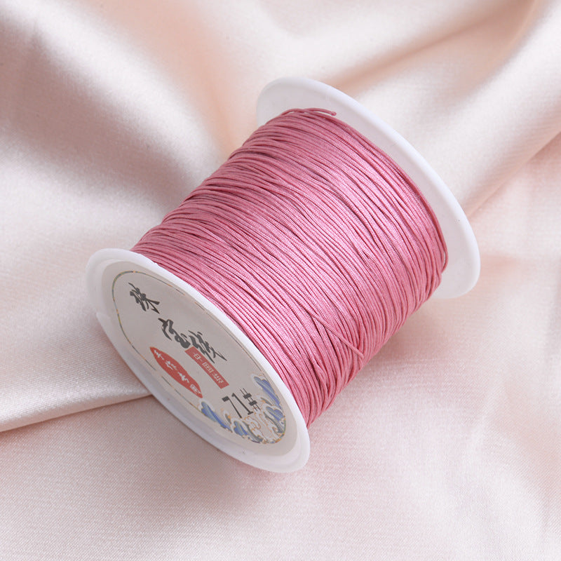 Nylon Thread Solid Color Glossy Finish 0.4mm 60m Spool 42