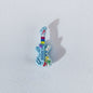 Guitar Metal Beads 17mm Punk Style 3D Enamel Alloy 10pcs 11