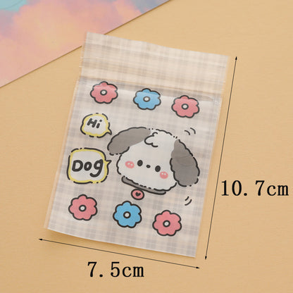 Sanrio Series Zip Lock Plastic Bags Cute Character Design 5pcs 3