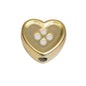 Plating Star and Heart Button Acrylic Beads 11mm Assorted Colors 50pcs 10