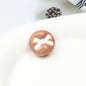 Baking Painted Acrylic Beads 18mm Enamel Candy Letter 50pcs 25