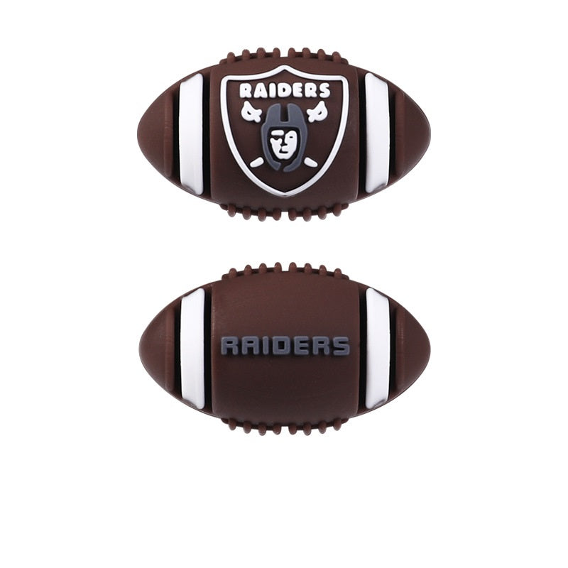 Oakland Raiders 3D NFL Focal Beads