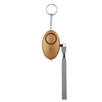 Personal Alarm Keychain gold