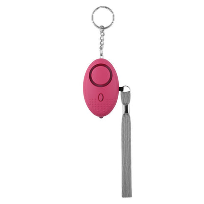Personal Alarm Keychain rose red