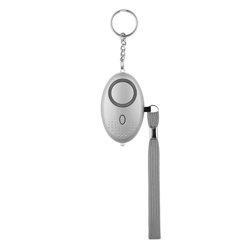 Personal Alarm Keychain silver