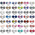 19mm Silicone Beads Printed Animal Pattern 50pcs 8